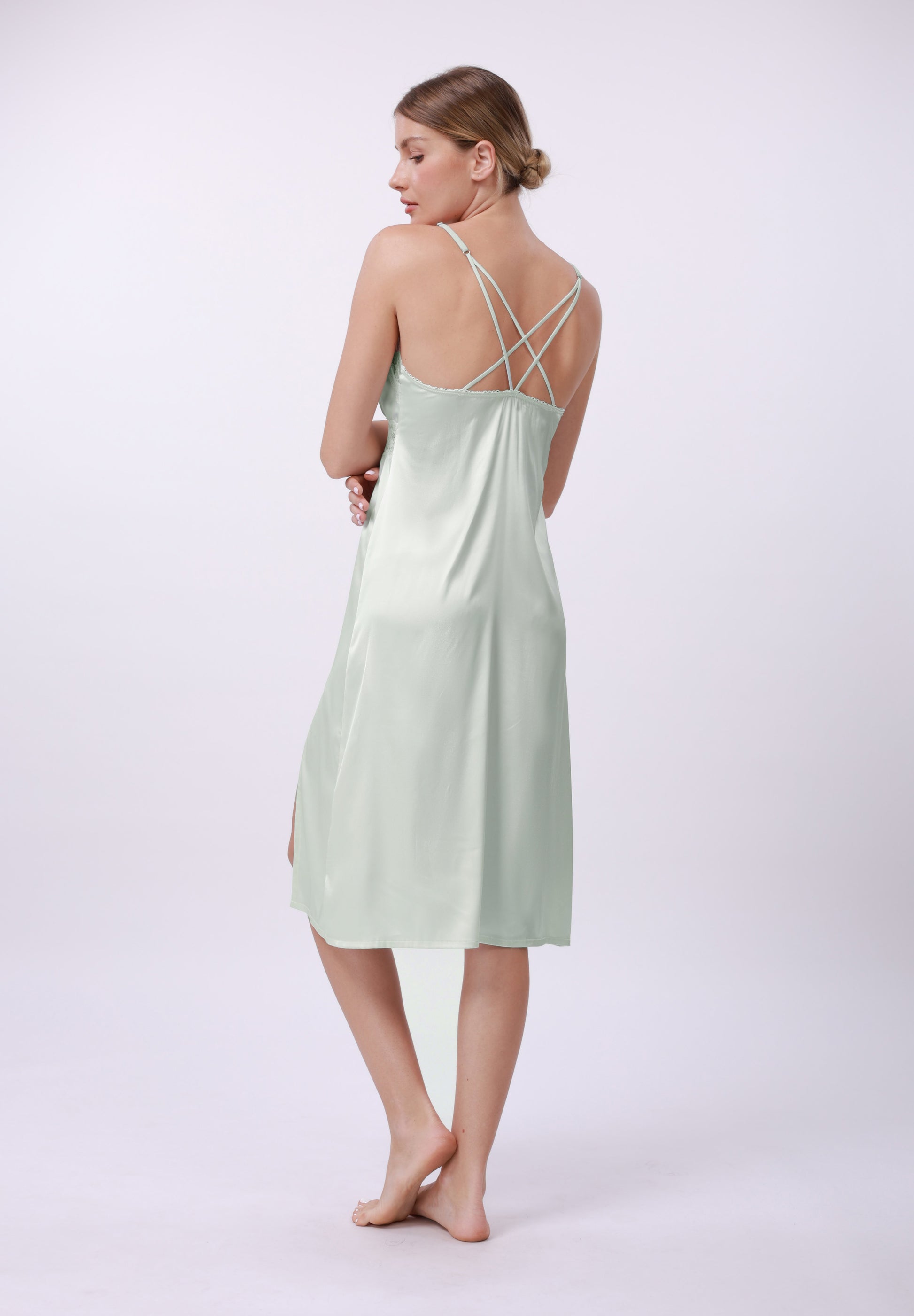 Anna Field Nightie - Sage