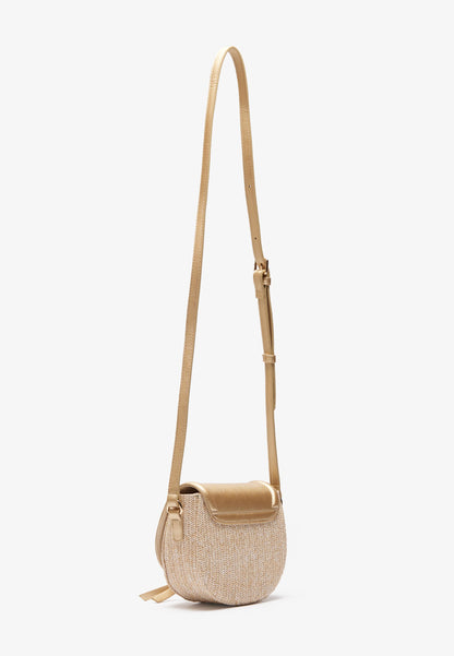 Anna Field Cross Body Bag - Beige/gold-colored
