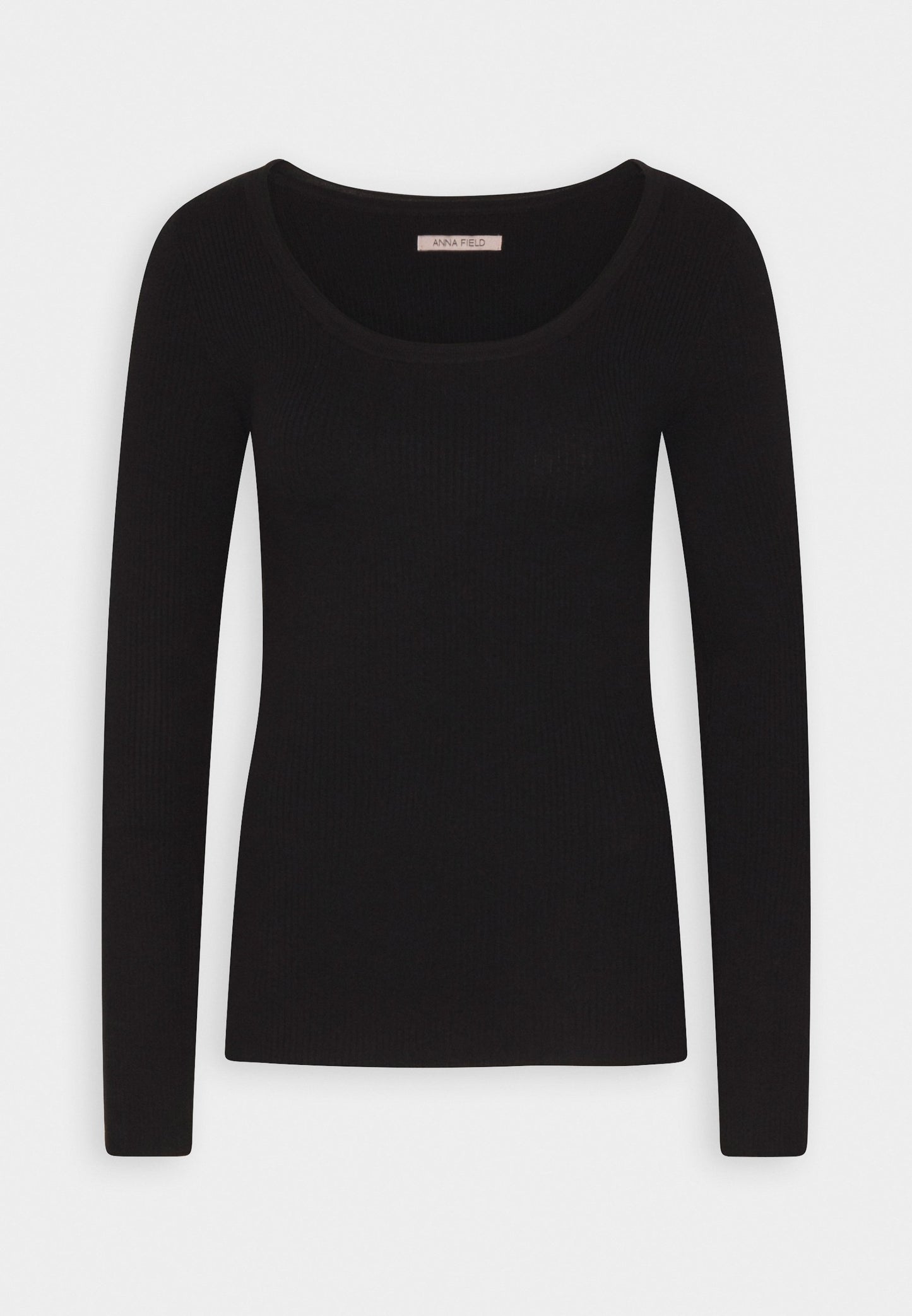 Anna Field Button Detail - Jumper -Black
