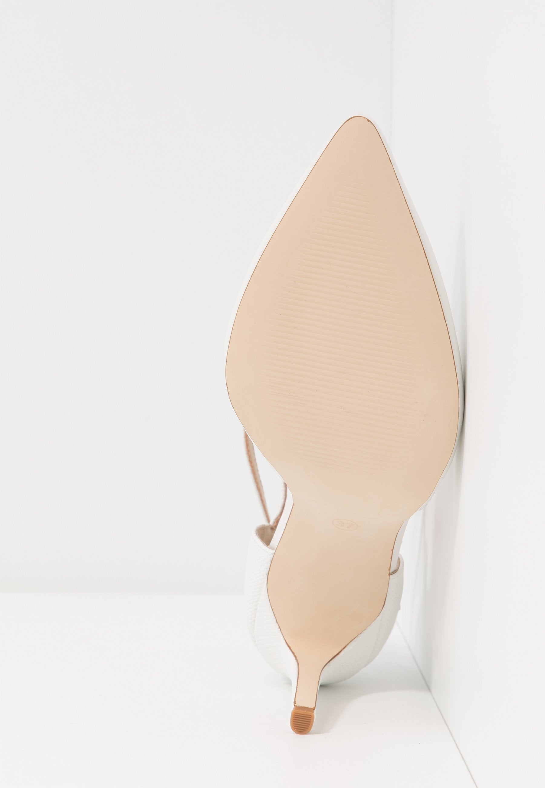 Anna Field Leather Pumps - High Heels - White