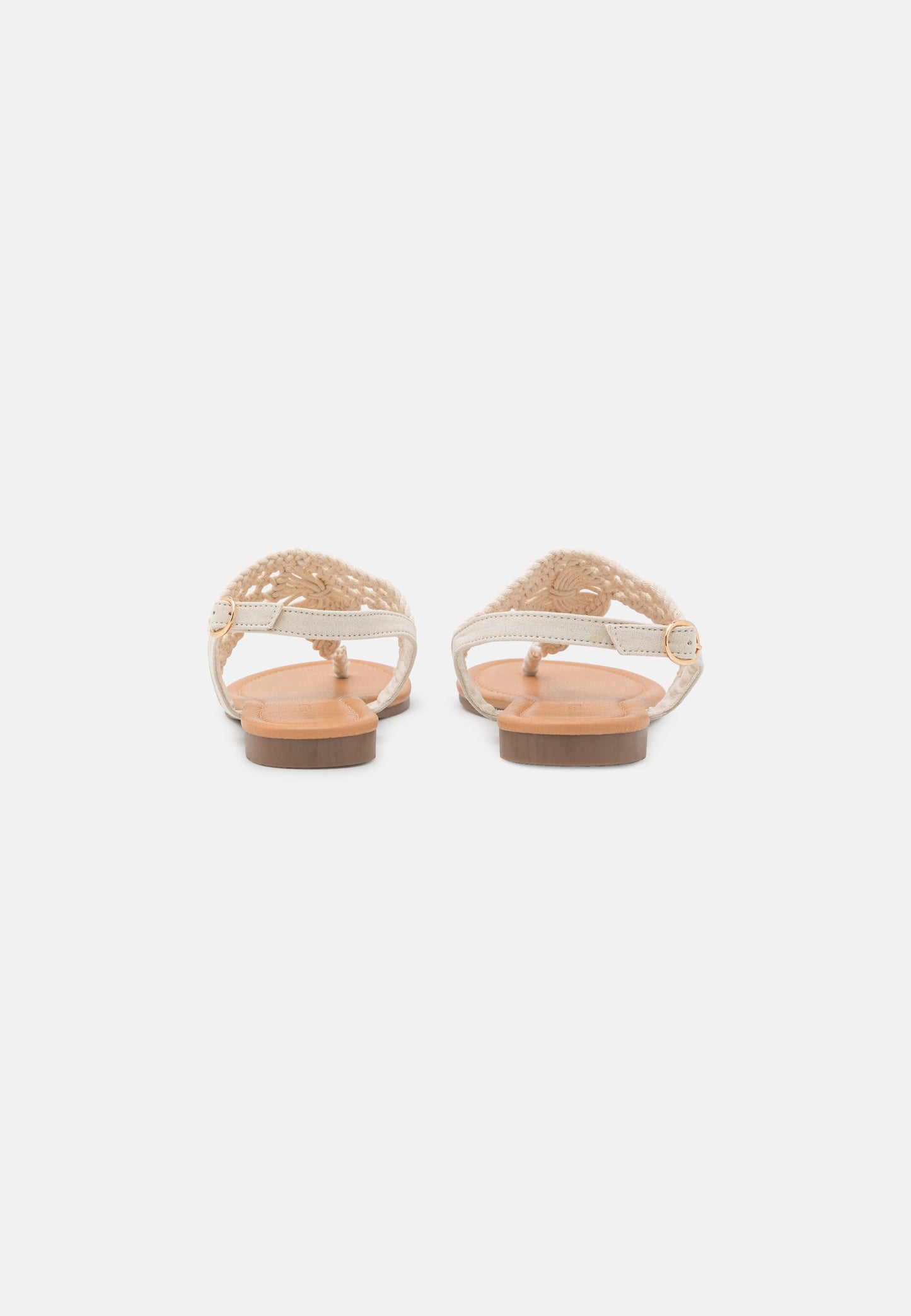 Anna Field T-Bar Sandals - Off-White