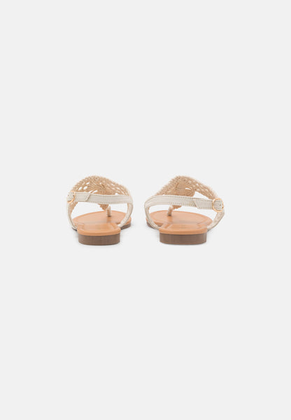 Anna Field T-Bar Sandals - Off-White