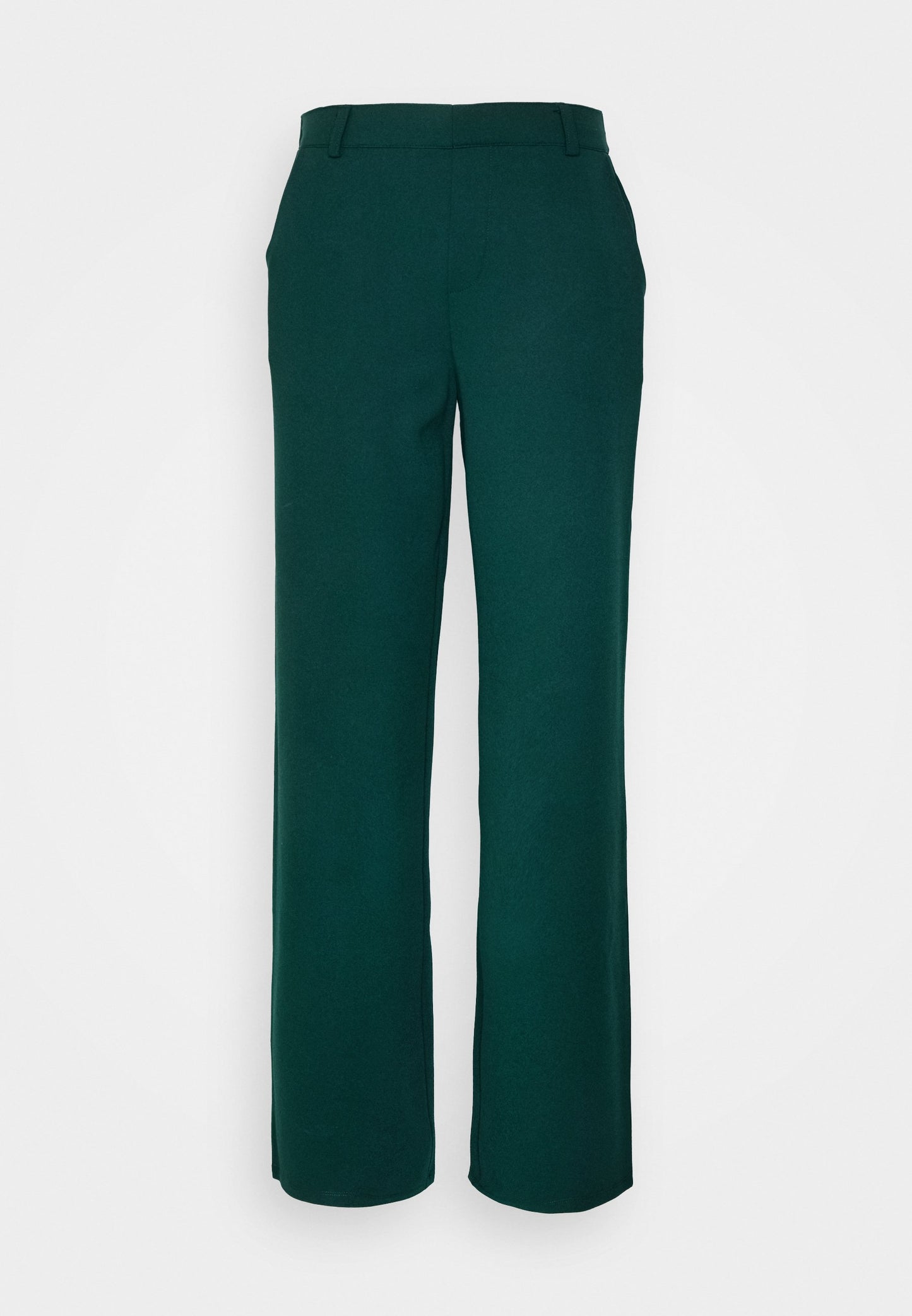 Anna Field ADAPTIVE WIDE LEG PANTS - Trousers - Dark Green