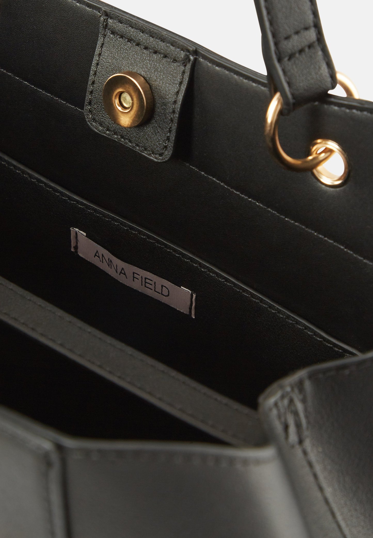Anna Field Tote Bag - Black