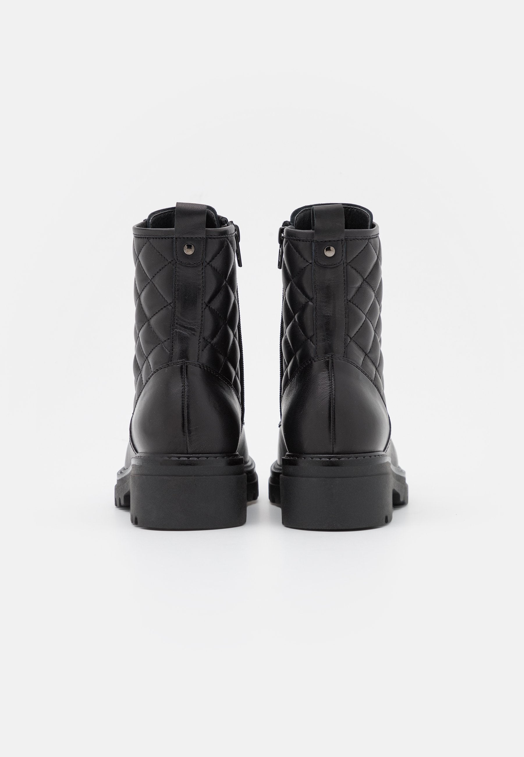 Anna Field Leather - Lace-Up Ankle Boots - Black