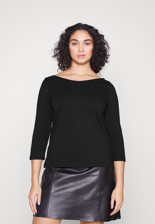  Long Sleeved Top - Black