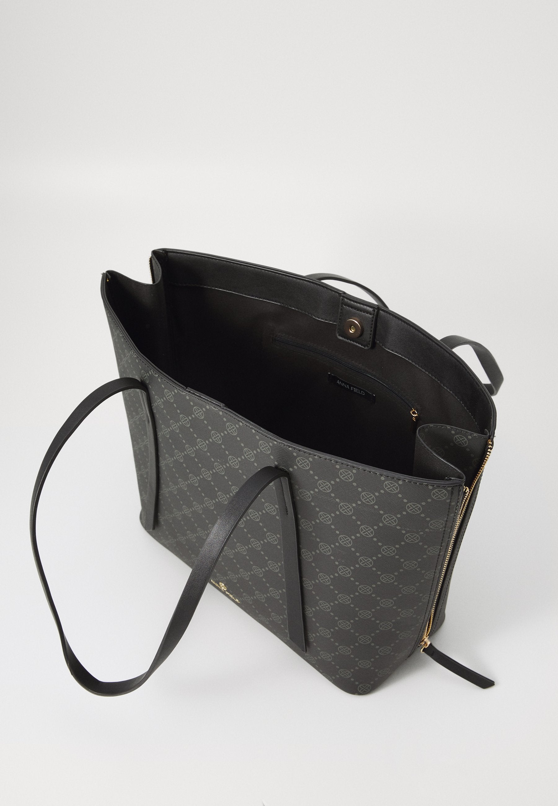 Anna Field Handbag - Grey/black