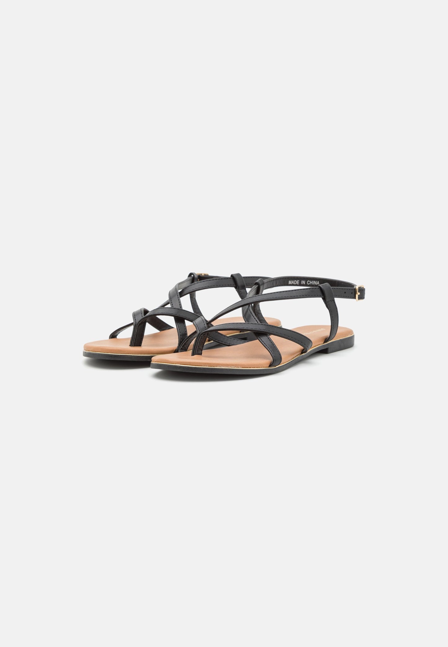 Anna Field T-Bar Sandals - Black
