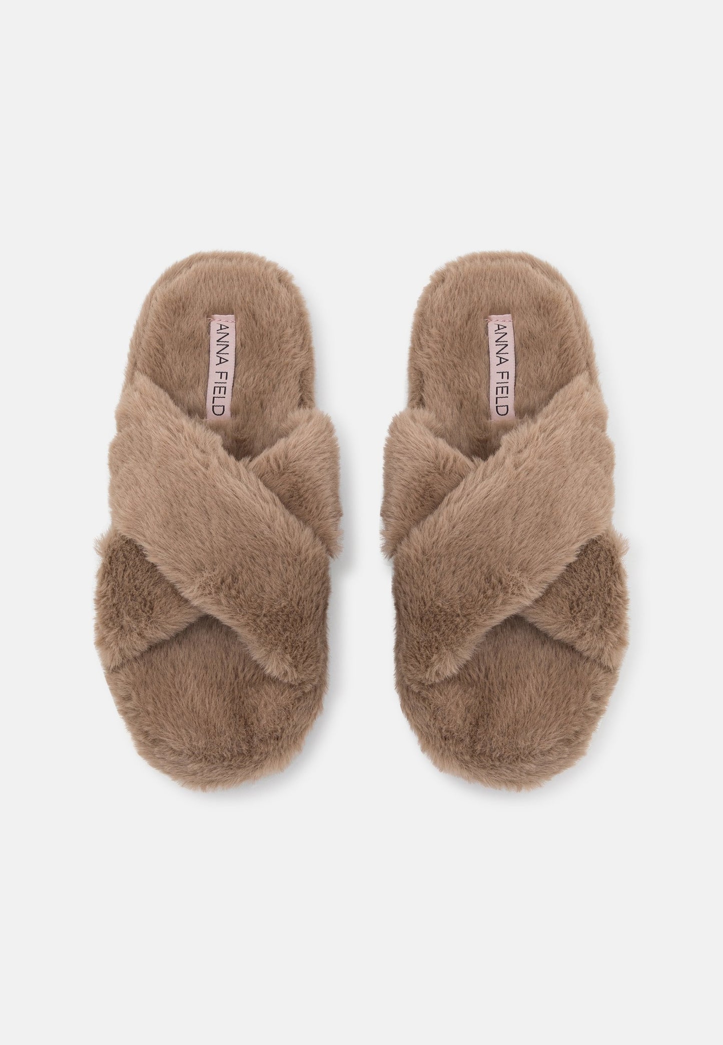 Anna Field Slippers - Taupe