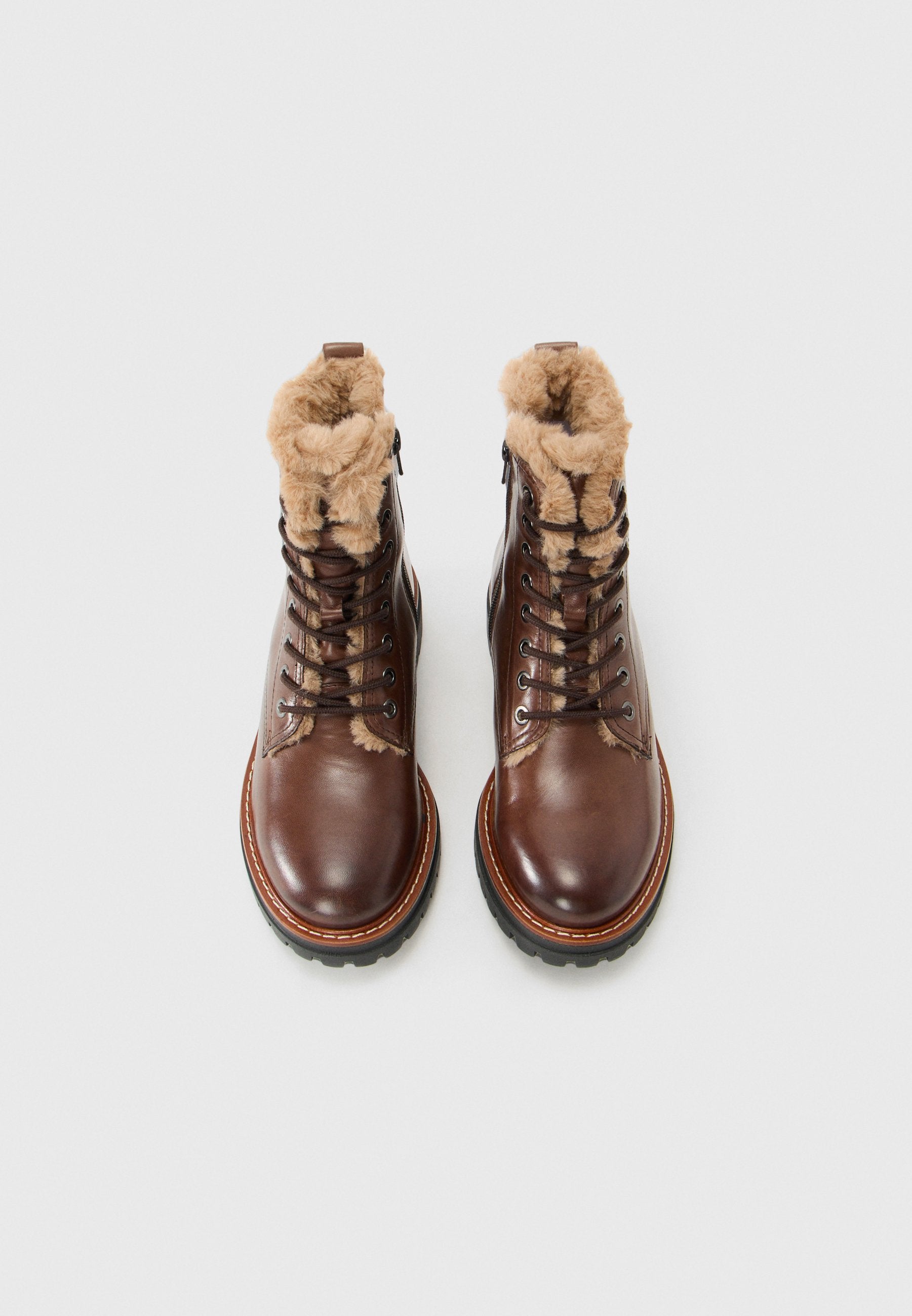 Anna Field LEATHER - Winter Boots - Brown