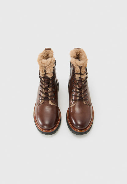 Anna Field LEATHER - Winter Boots - Brown