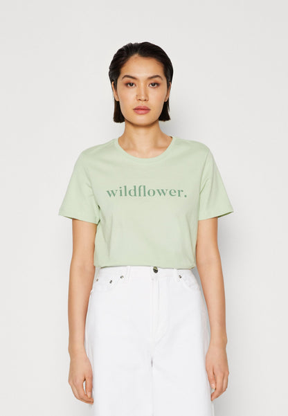Anna Field Print T-Shirt - Green
