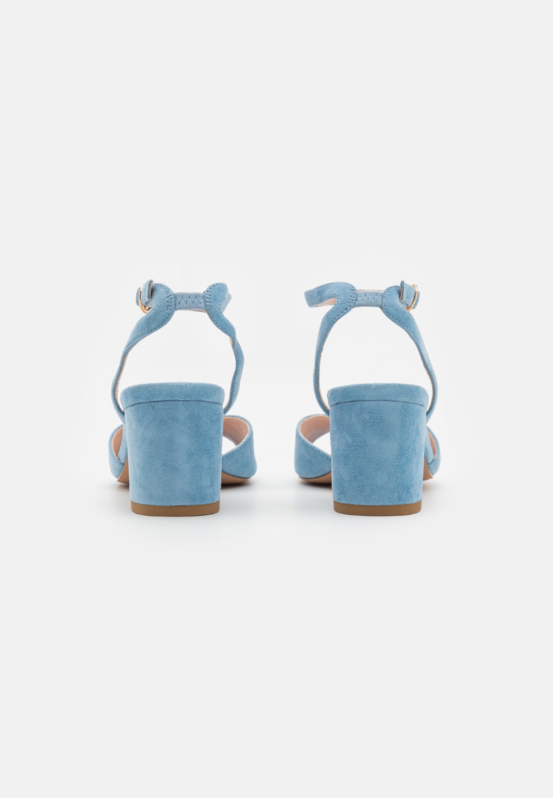 Anna Field Leather- Sandals - Light Blue