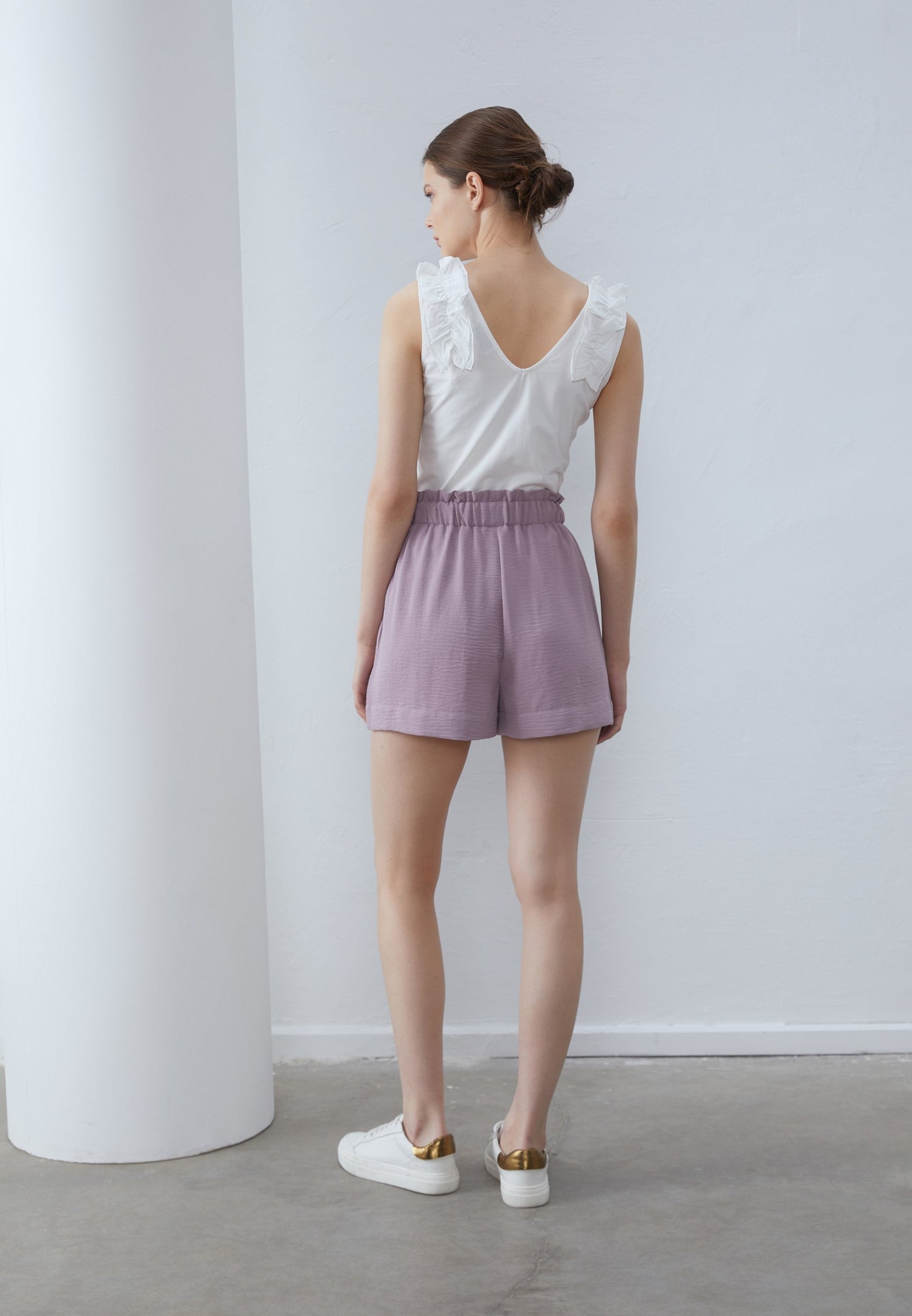 Anna Field Shorts - Mauve
