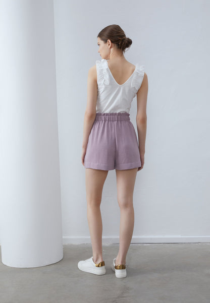 Anna Field Shorts - Mauve
