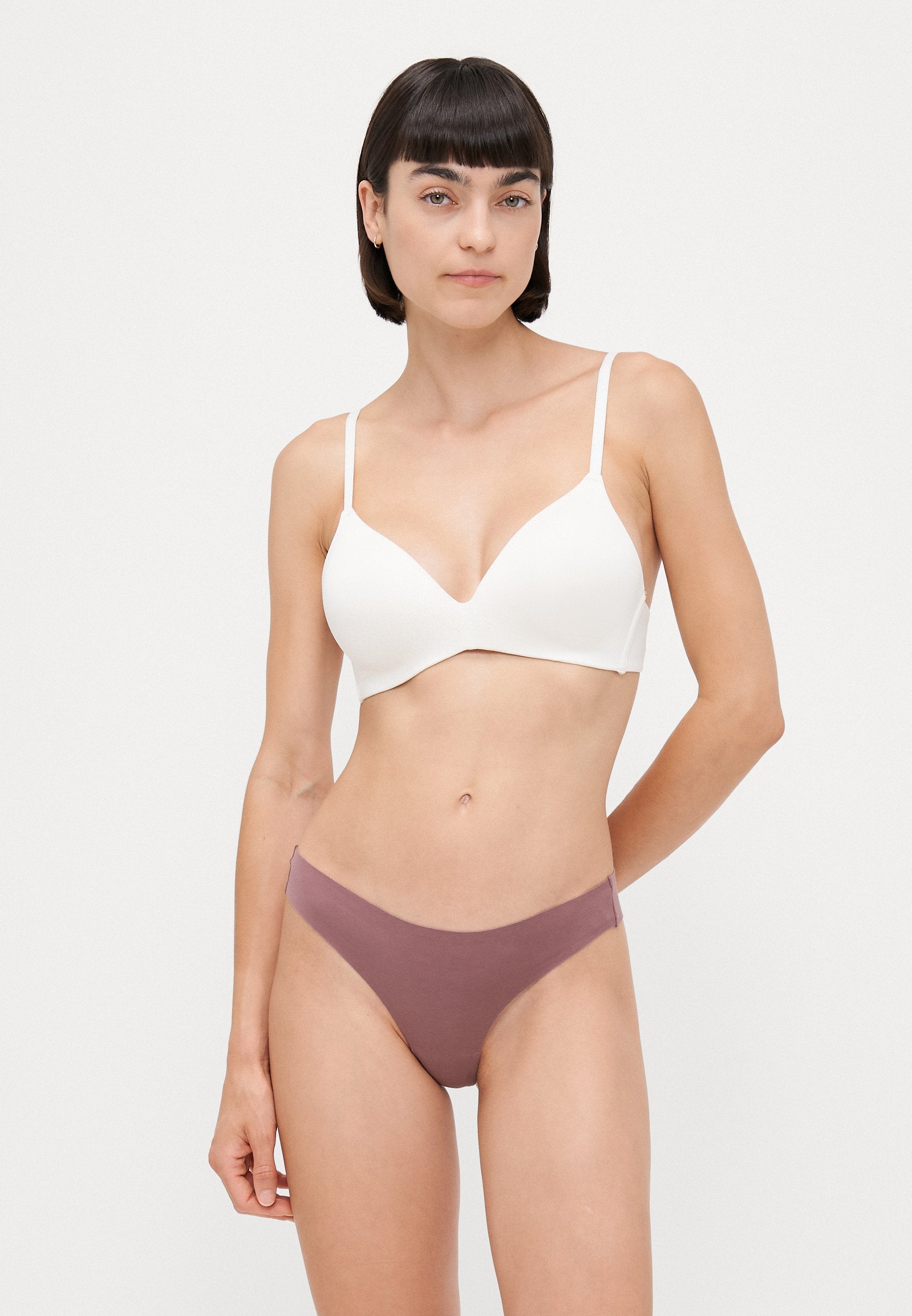 Anna Field 7 PACK - Thong - Red/taupe/light Pink/ecru/white