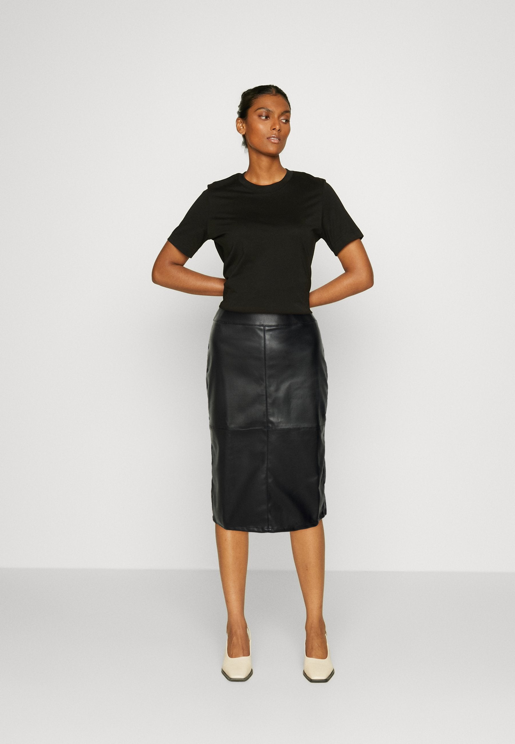 Anna Field Pencil Skirt - Black