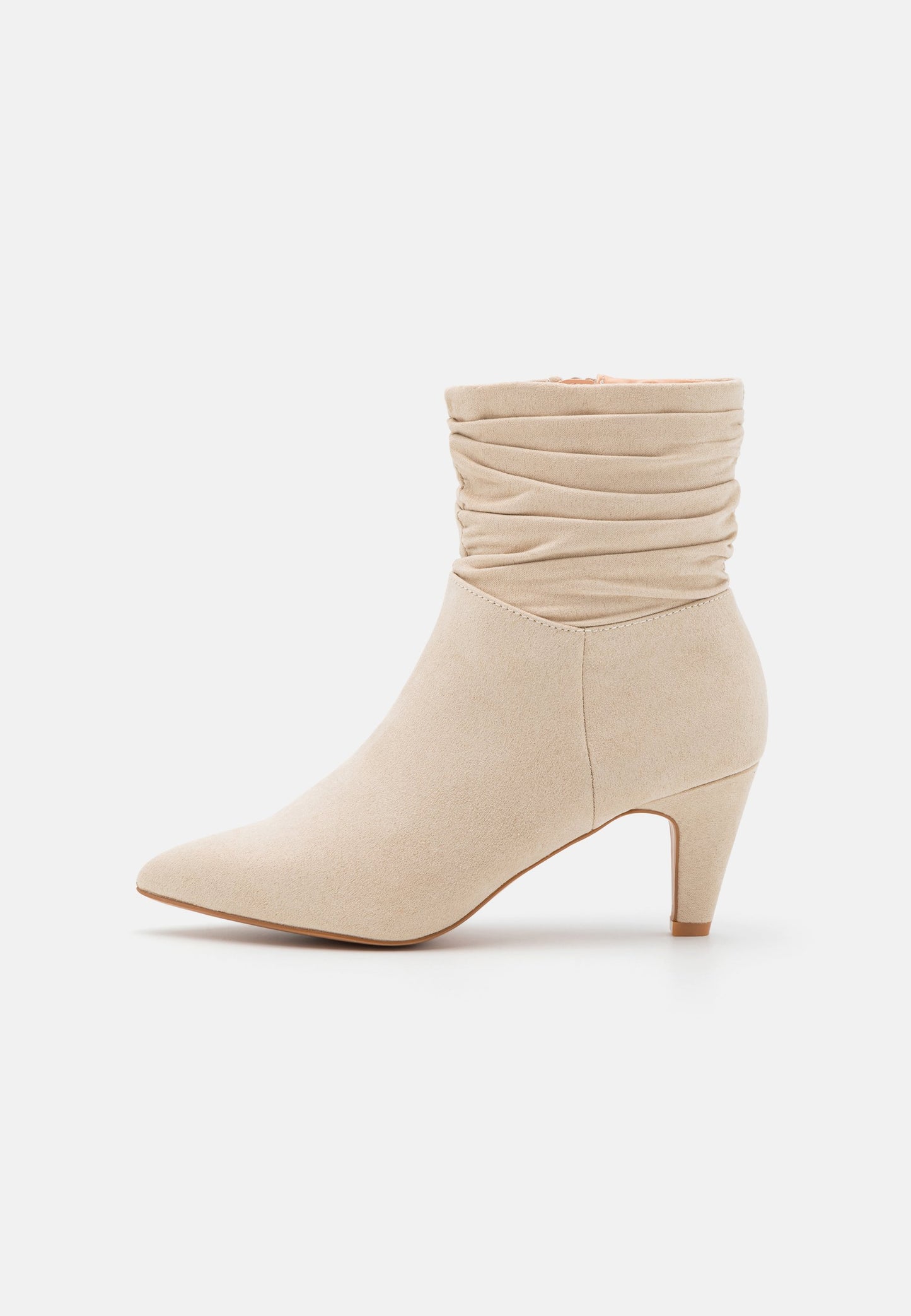  Classic Ankle Boots - Beige