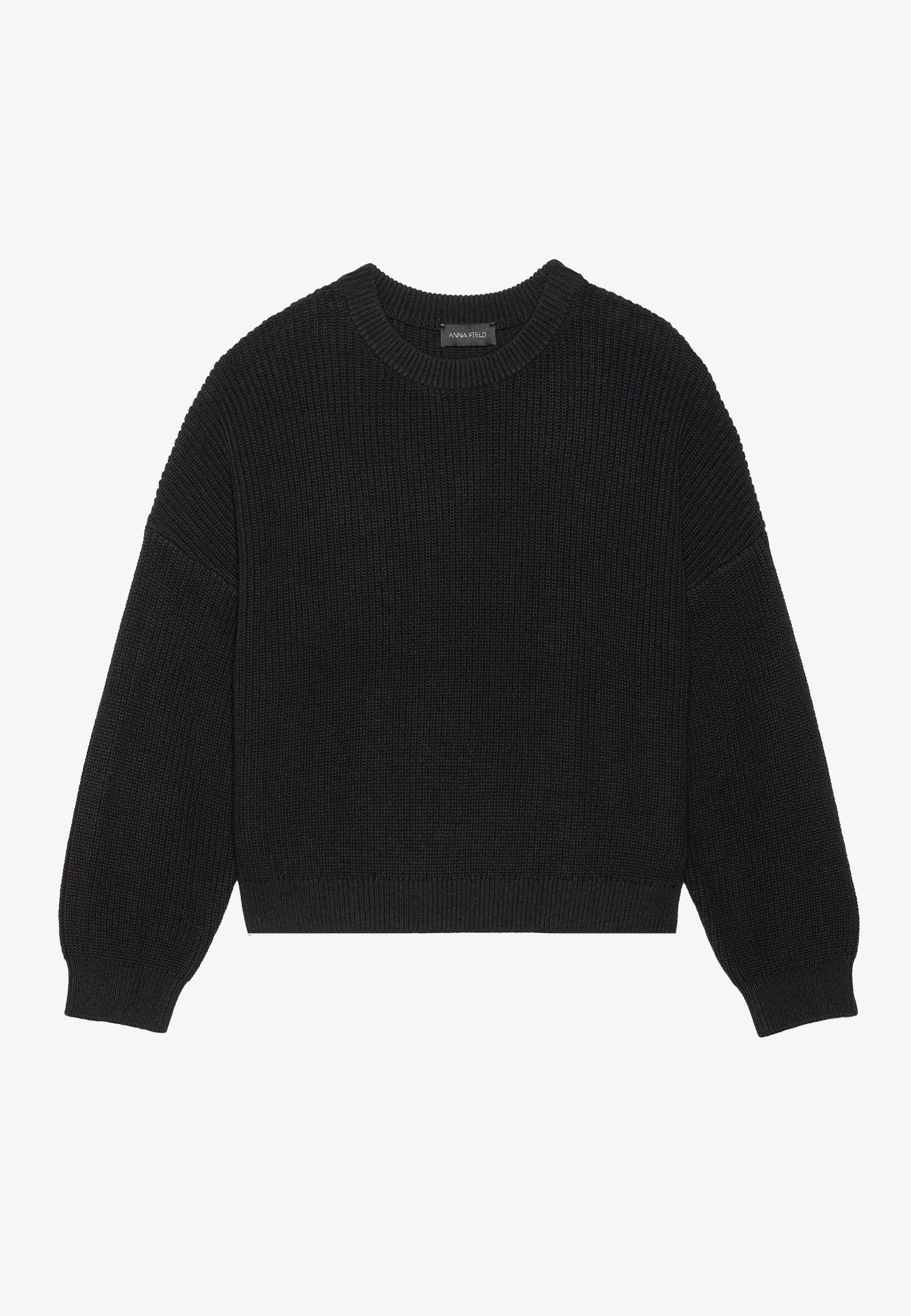 Anna Field Jumper - Off-white/dark Blue