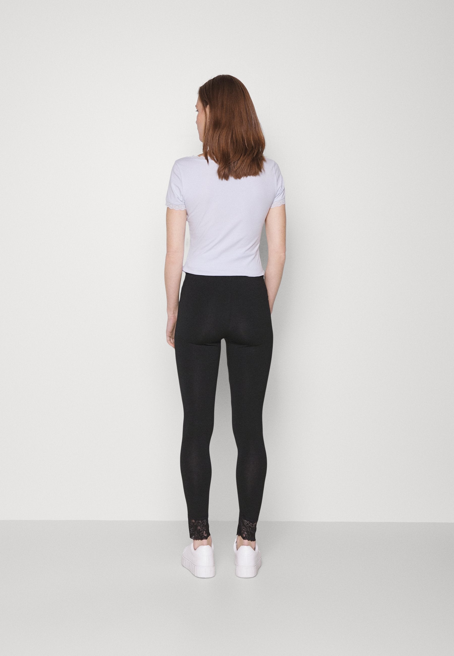 Anna Field 2 Pack - Leggings - Trousers - Black/Dark Blue
