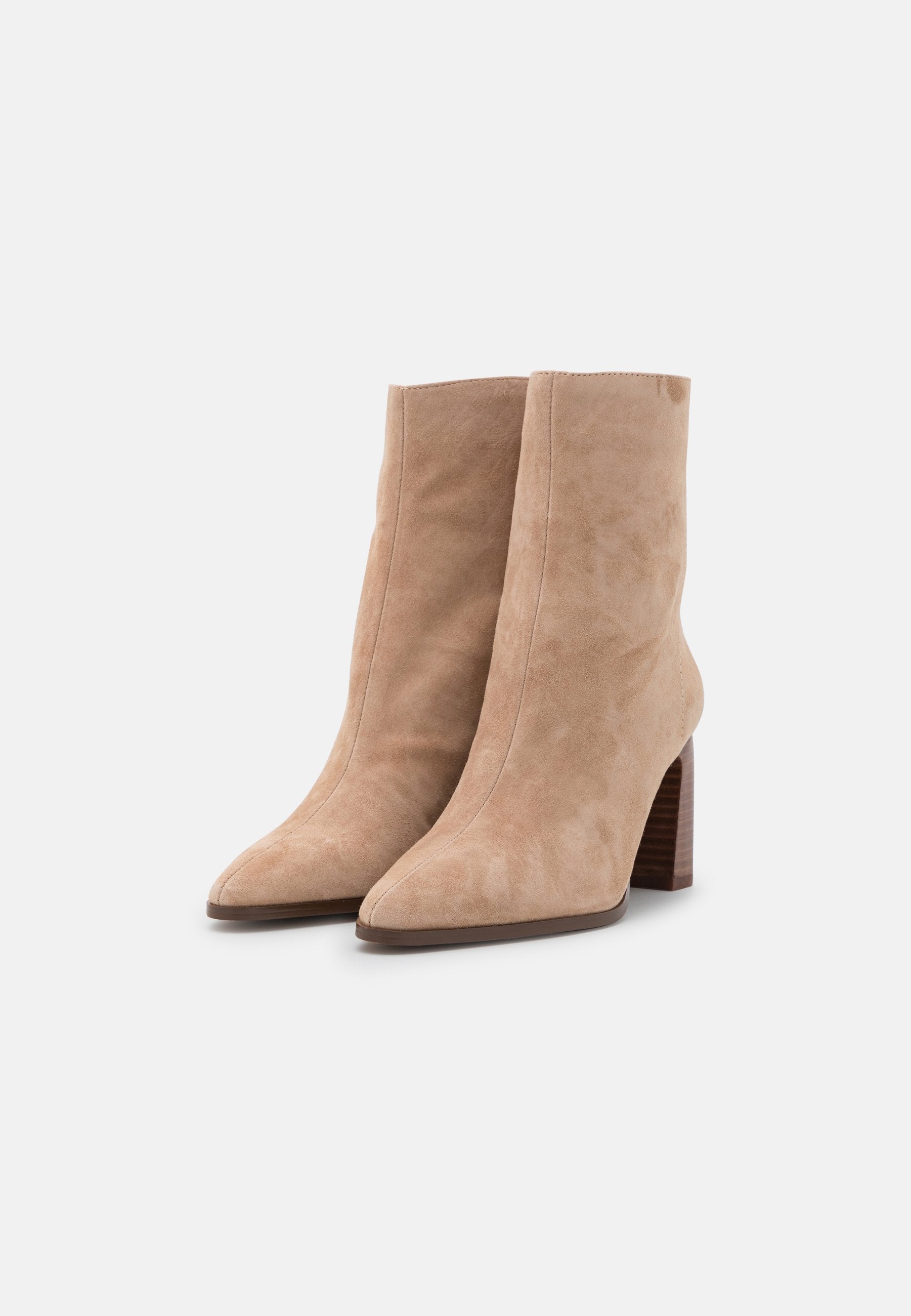 Anna Field Leather - Classic Ankle Boots - Beige