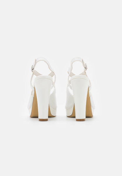 Anna Field Platform Sandals - White