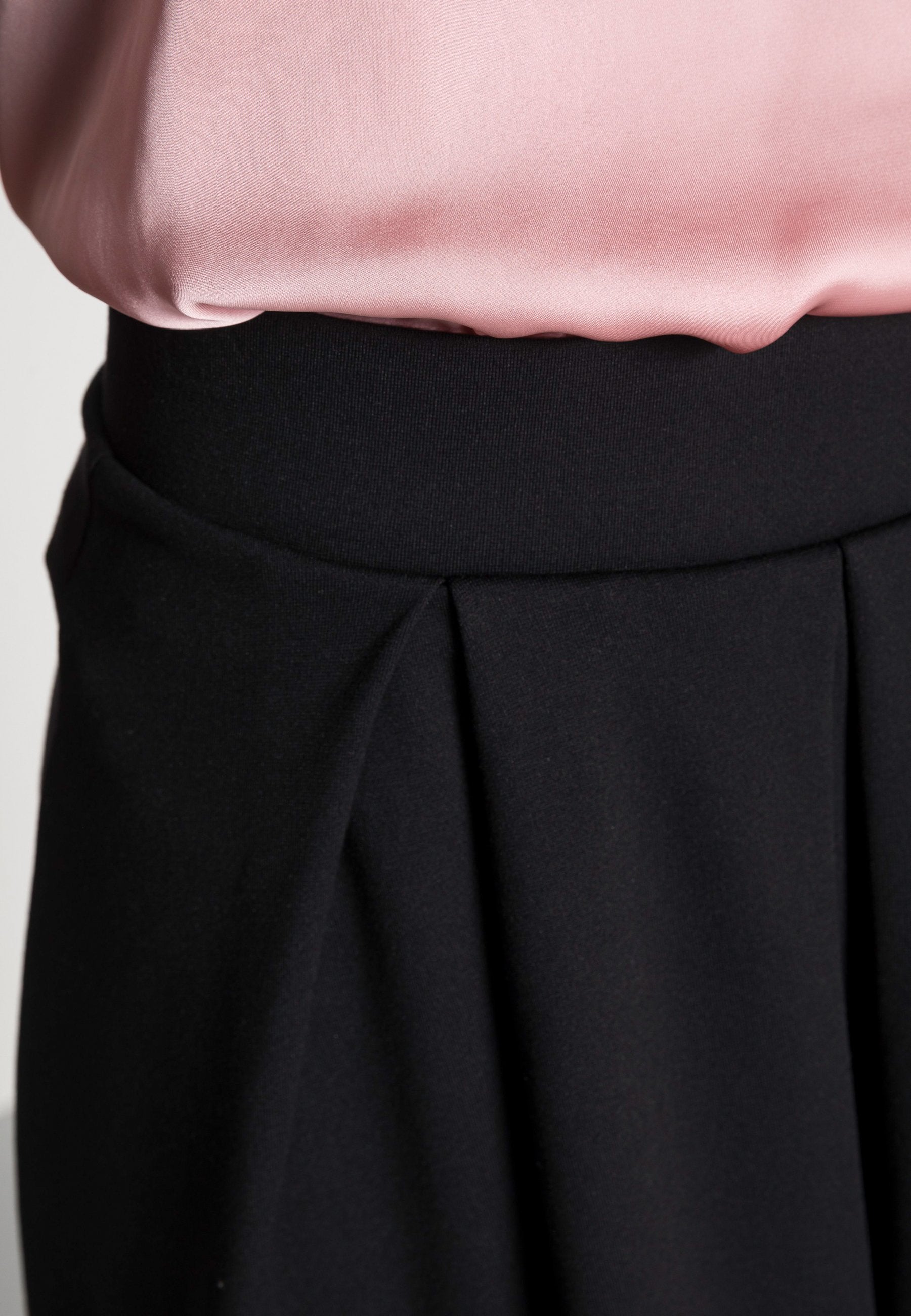 Anna Field A-Line Skirt - Black