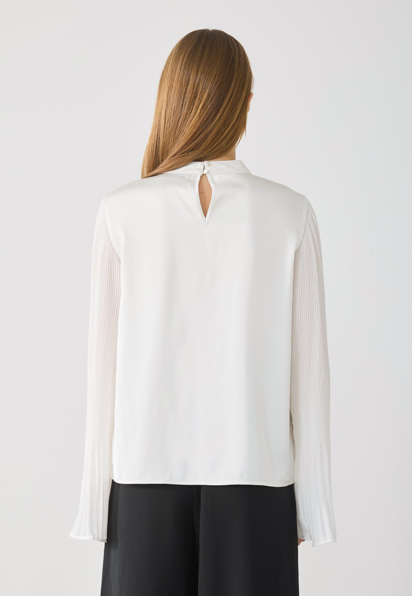 Anna Field Blouse - Cloud Dancer