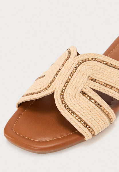 Anna Field Slippers - Beige