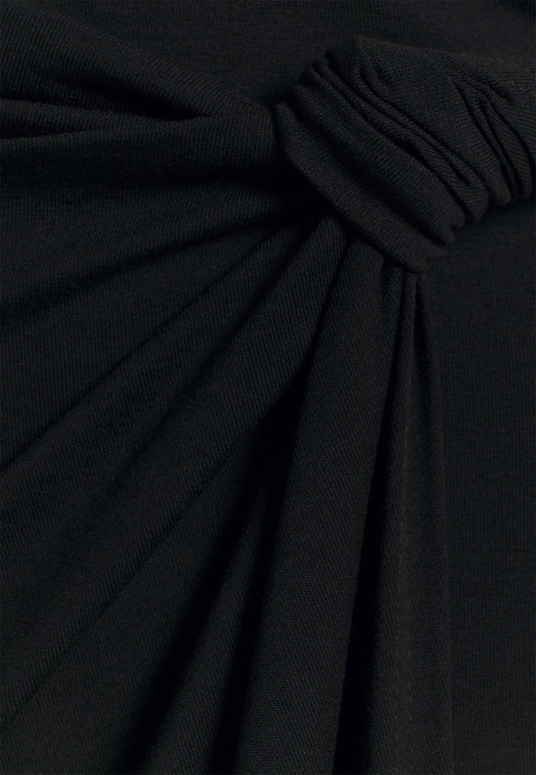 Anna Field Front Knot Midi Skirt - Pencil Skirt - Black