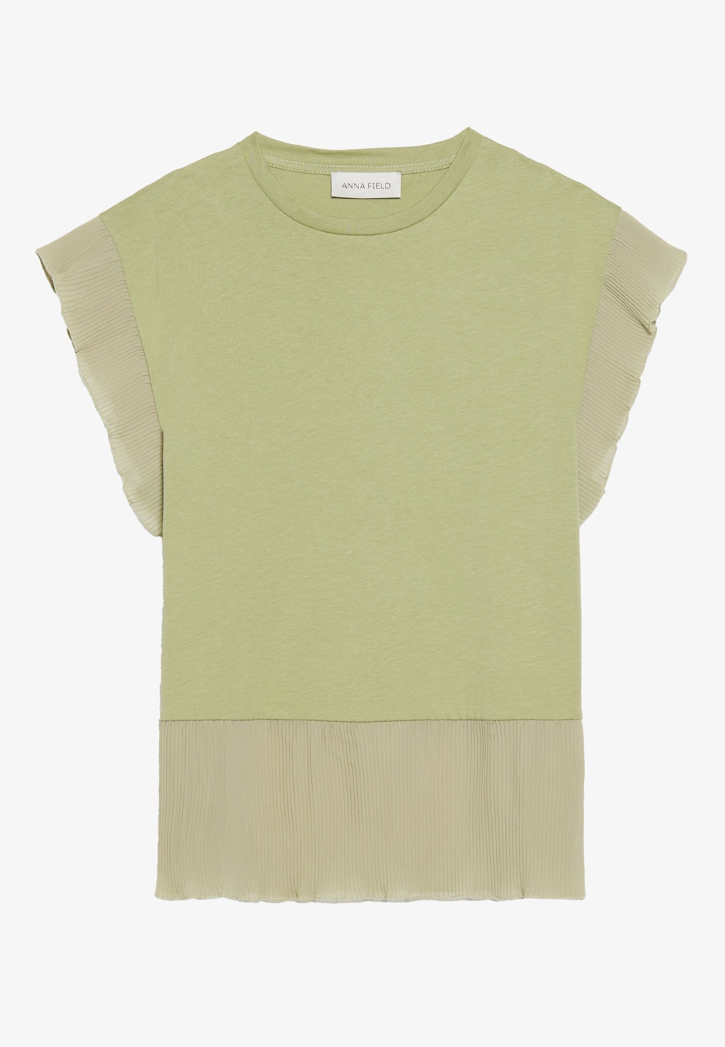 Anna Field Print T-shirt - Sage