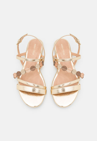 Anna Field Sandals - Gold