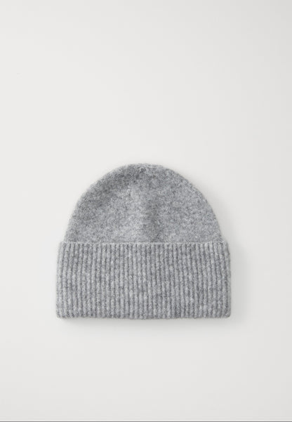 Anna Field SET - Beanie - Grey Melange