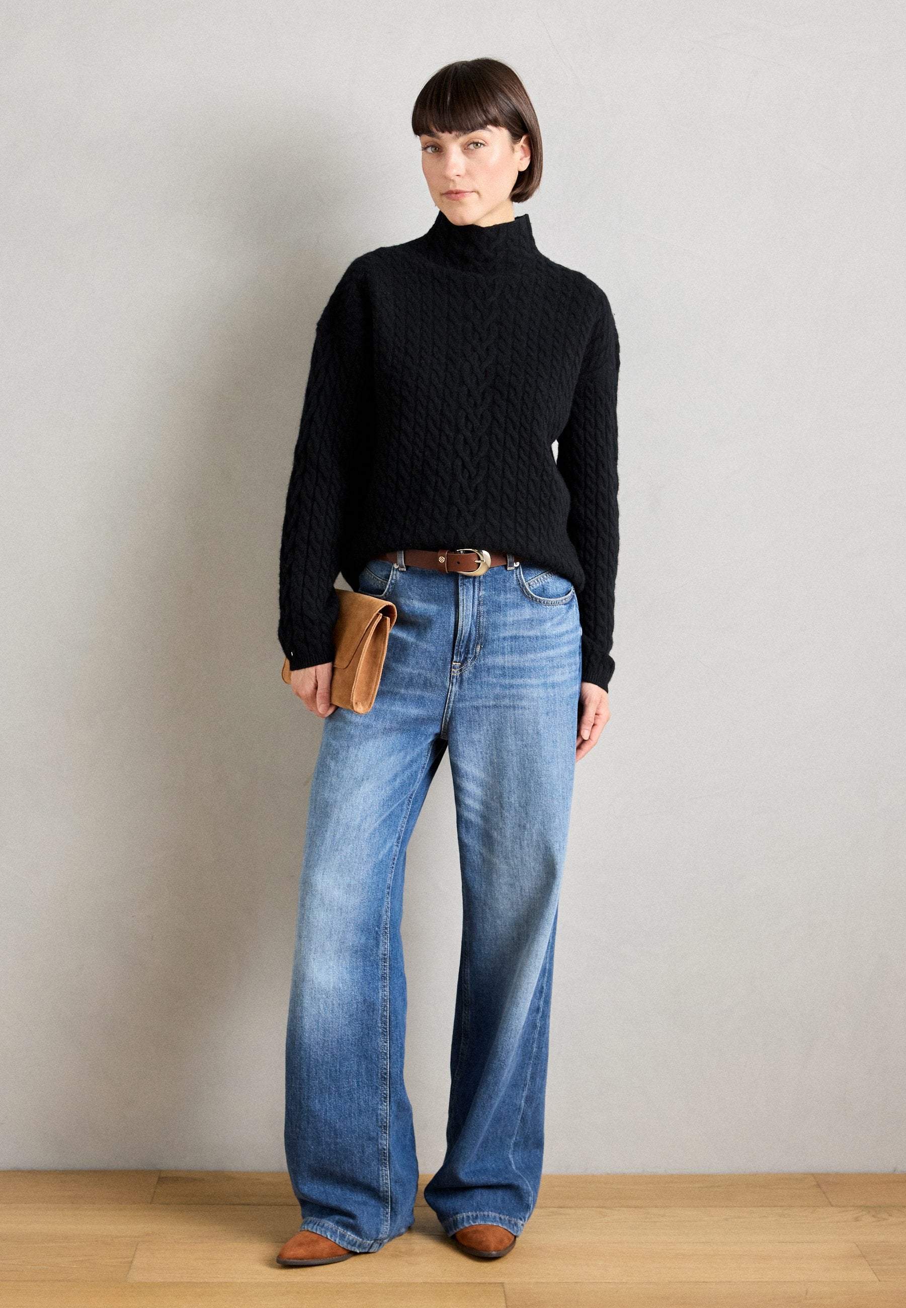 Anna Field LEATHER - Belt - Cognac