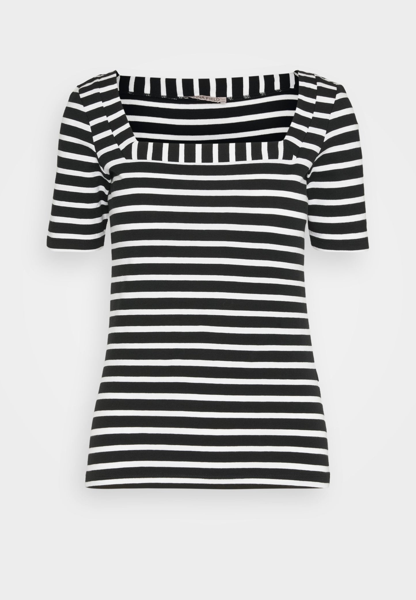 Anna Field Print T-Shirt - Black/White