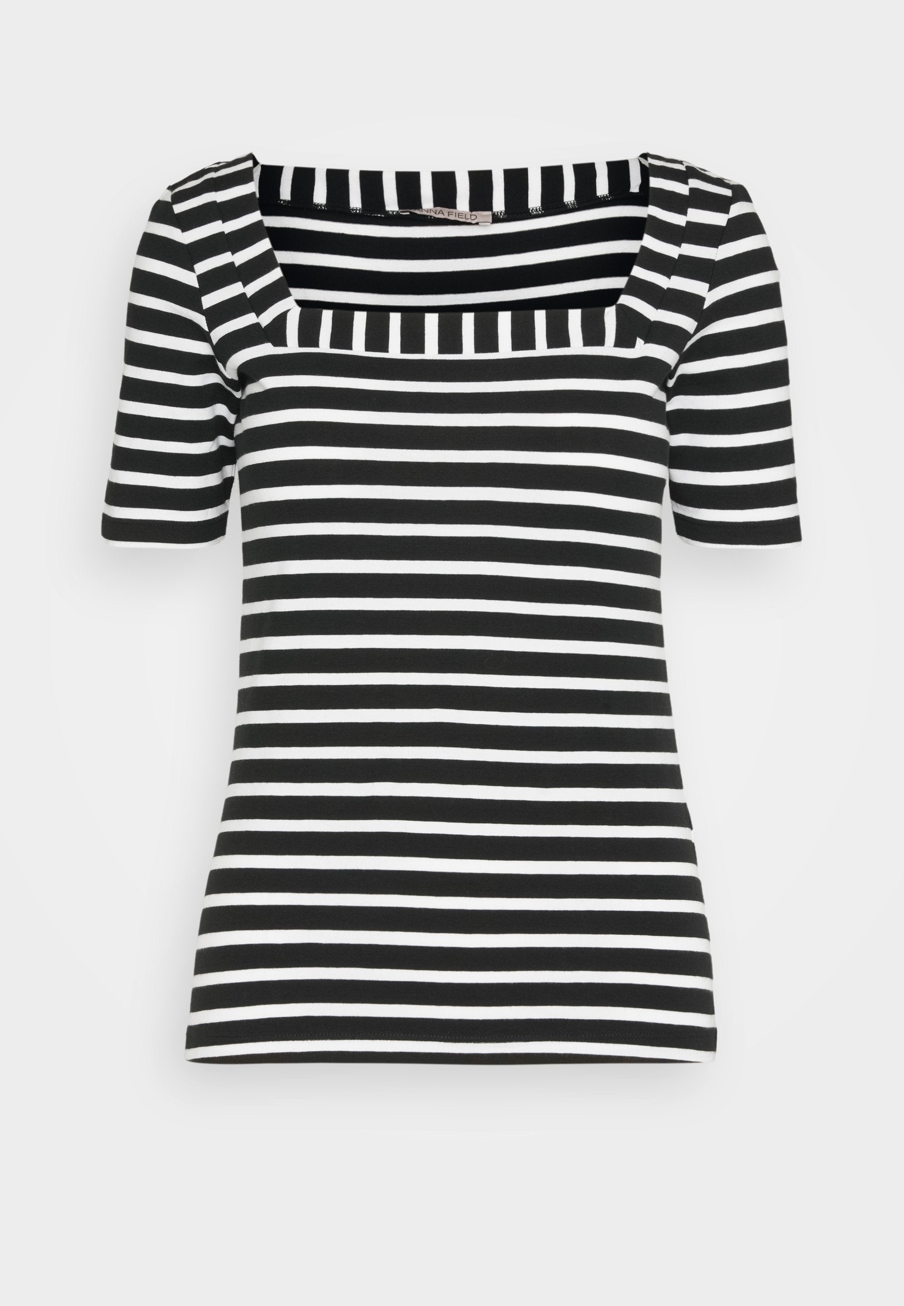 Anna Field Print T-Shirt - Black/White