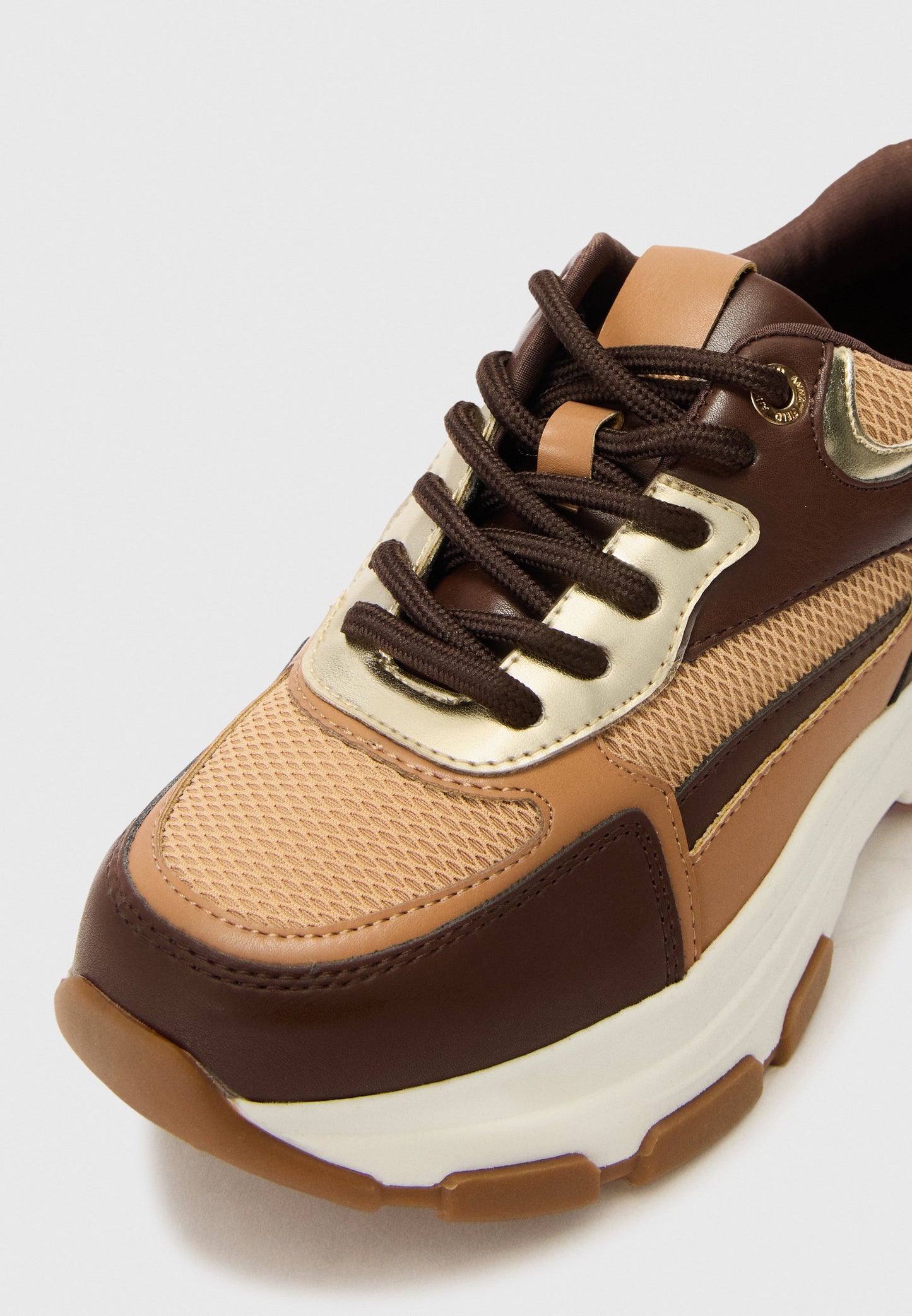 Anna Field Trainers - Dark Brown/gold-coloured/cognac
