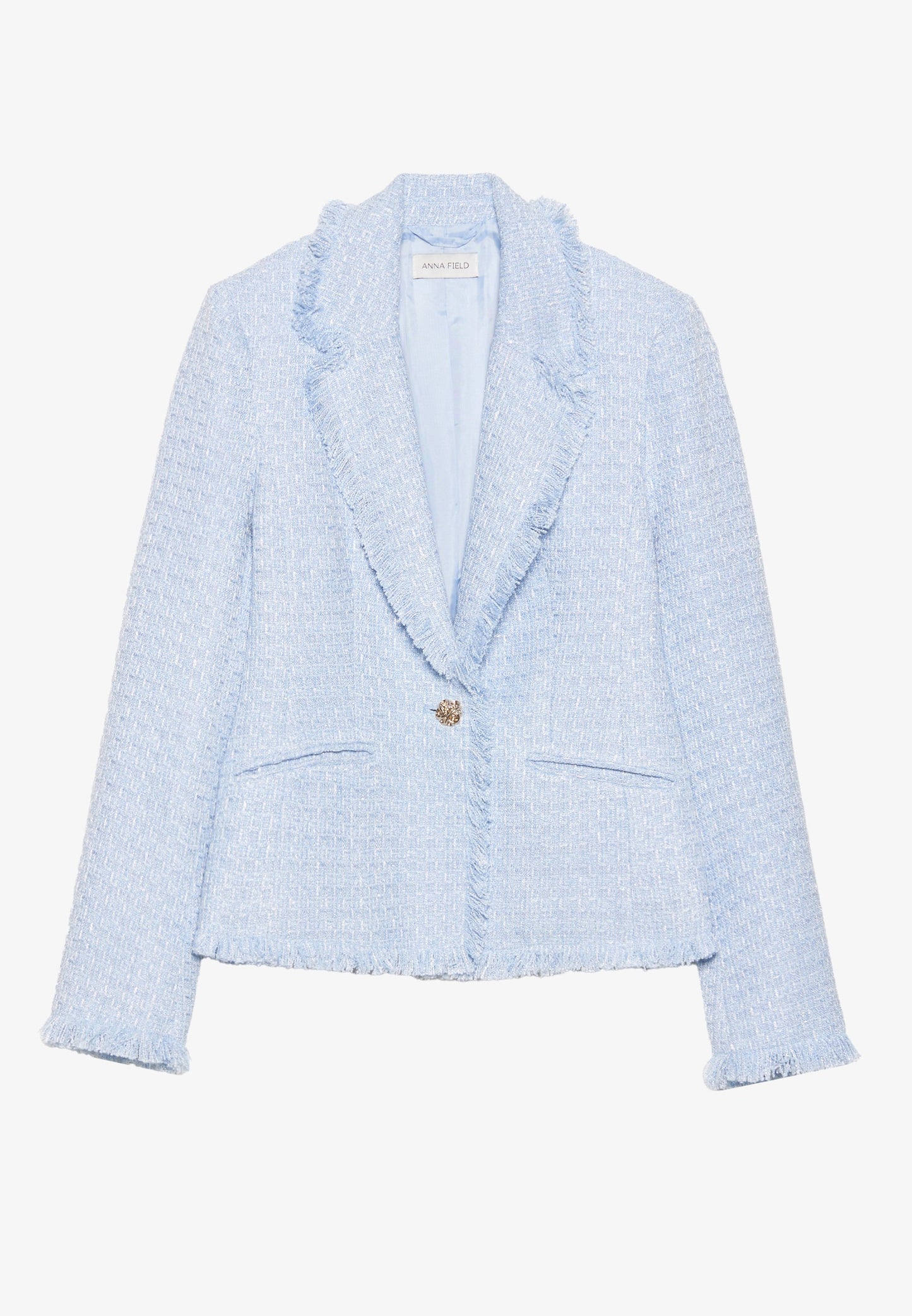 Anna Field Blazer - Light Blue