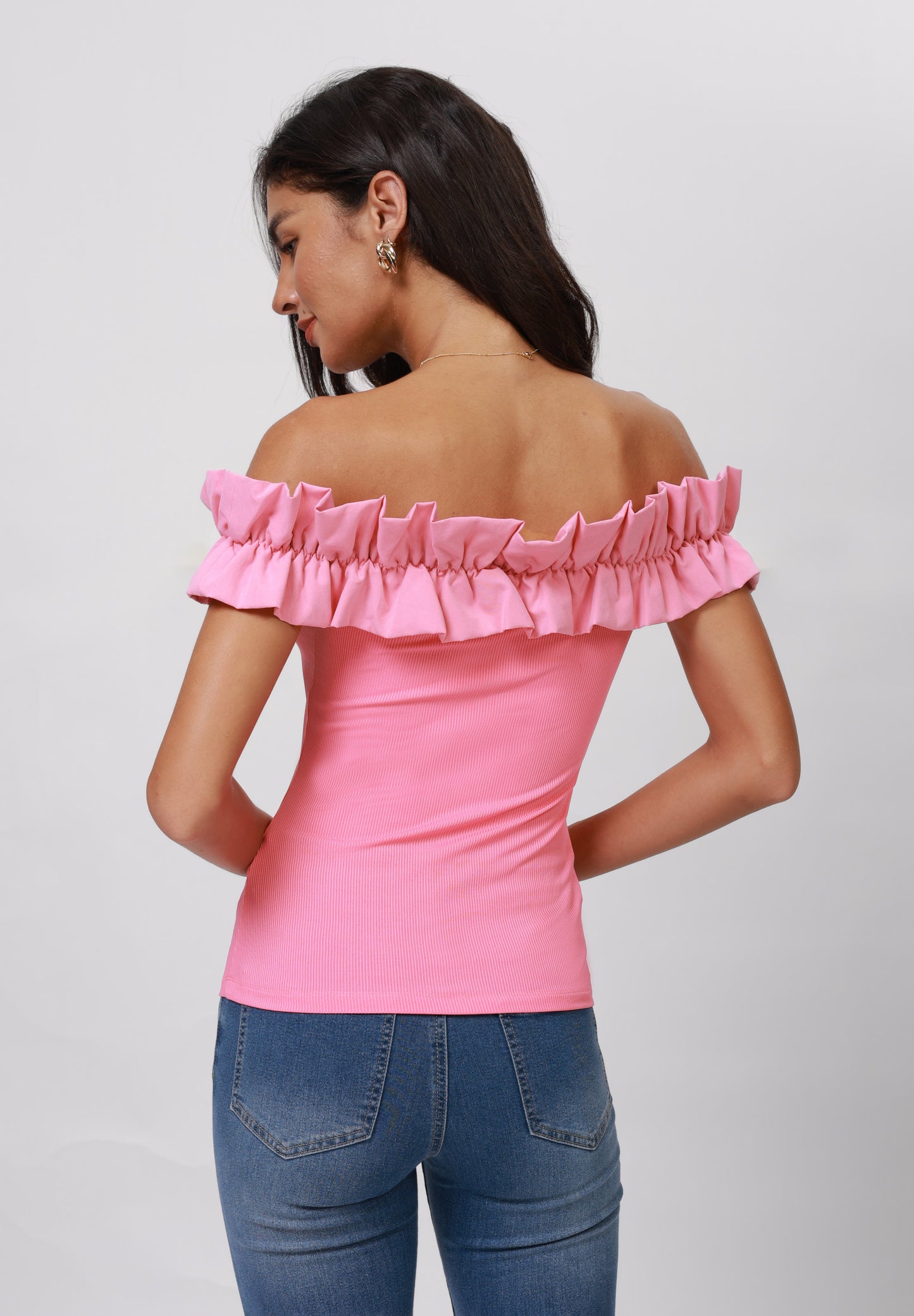 Anna Field Top - Pink