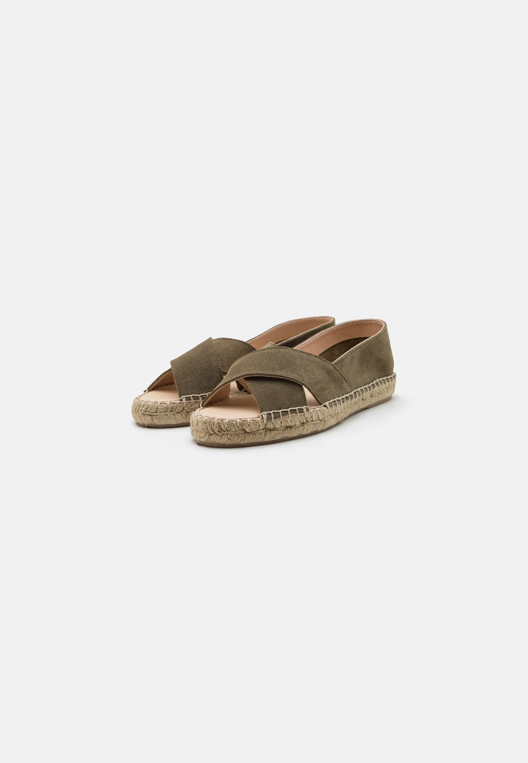 Anna Field Leather - Peeptoe Ballet Pumps