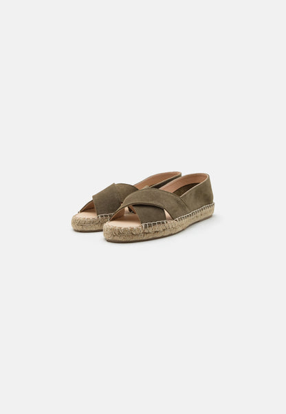 Anna Field Leather - Peeptoe Ballet Pumps