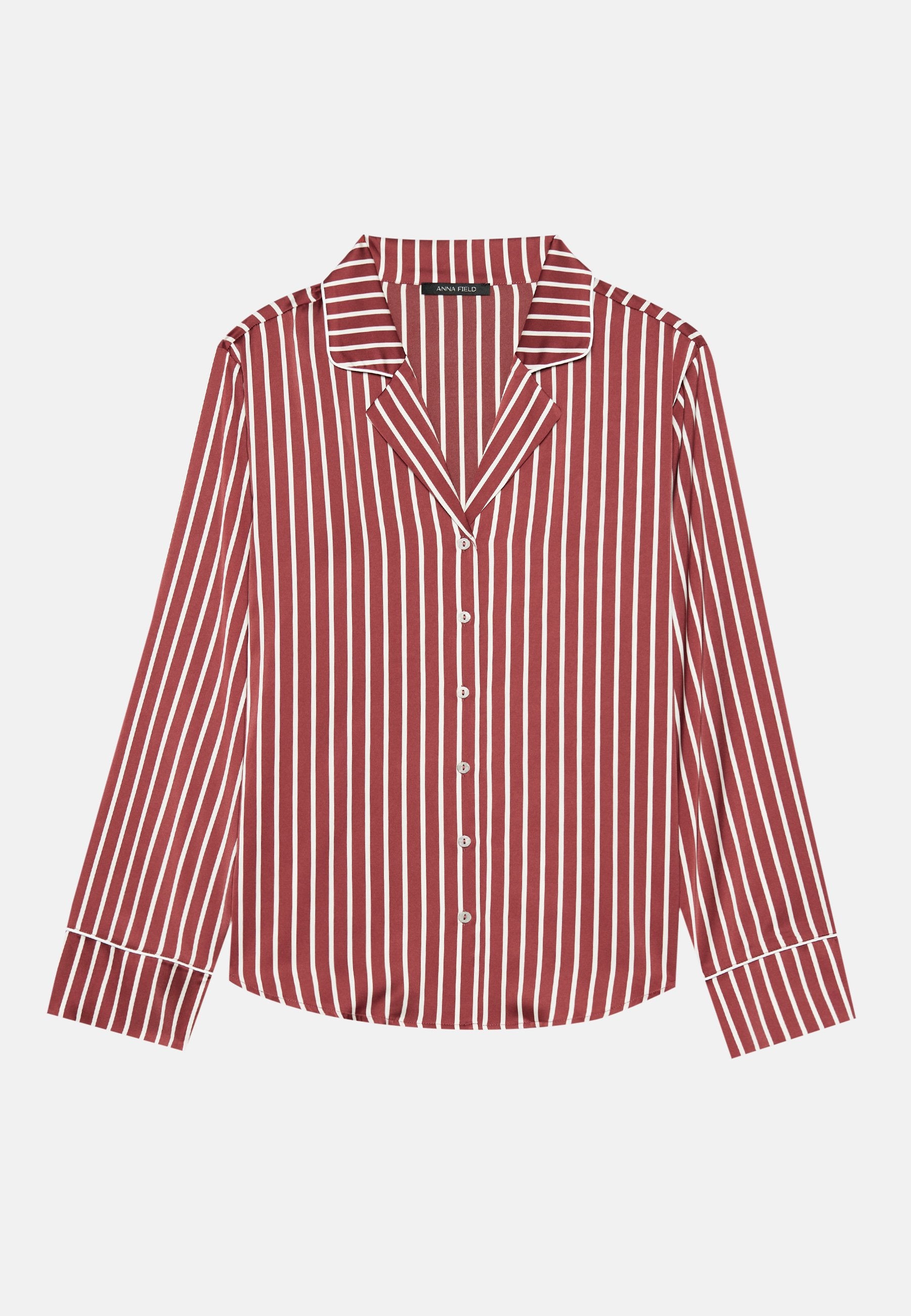 Anna Field Pyjama Set - Red,white