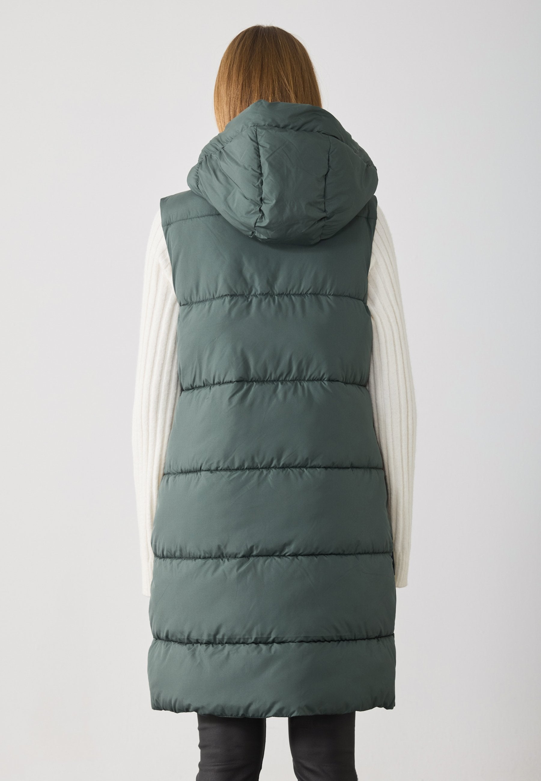 Anna Field Waistcoat - Dark Green