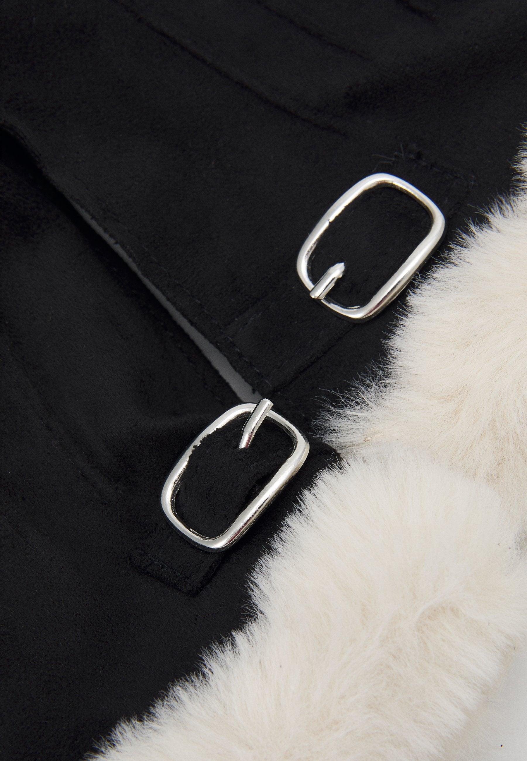 Anna Field Gloves - Black/off White