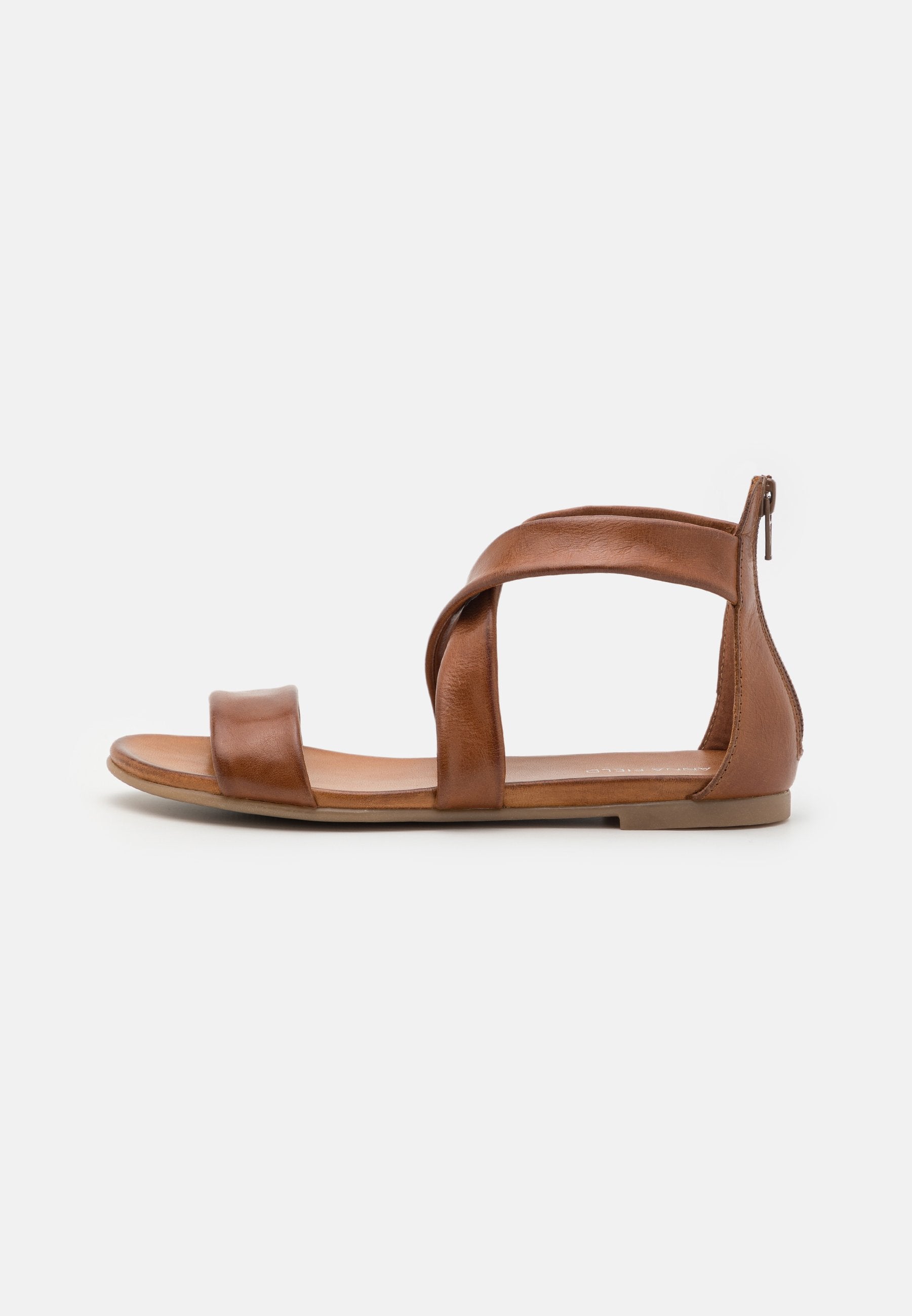 Anna Field Leather - Sandals - Cognac