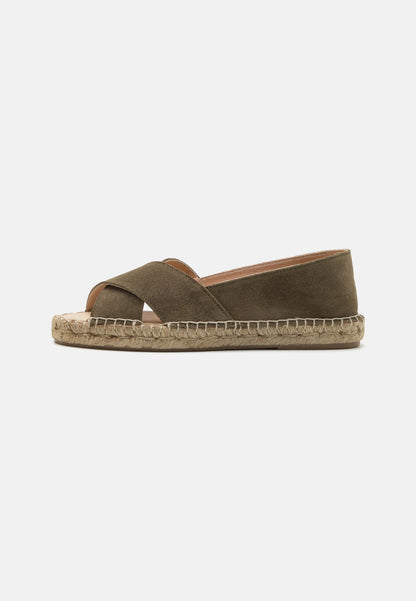 Anna Field Leather - Peeptoe Ballet Pumps