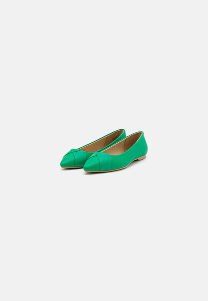 Anna Field Ballet Pumps - Green