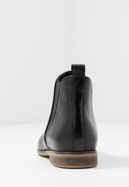 Anna Field Leather- Ankle Boots - Black