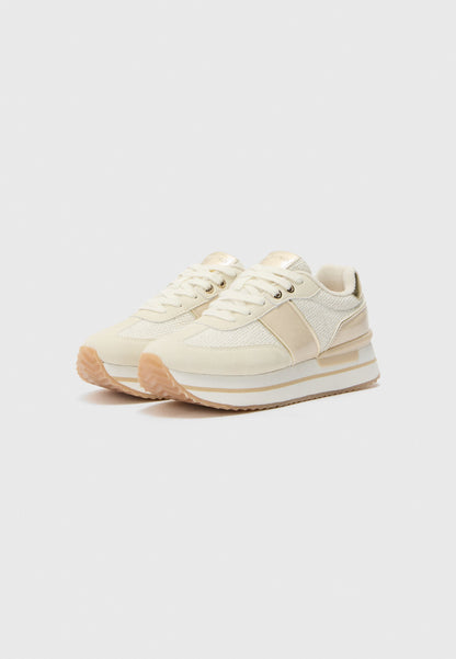 Anna Field Trainers - White/beige/gold-coloured