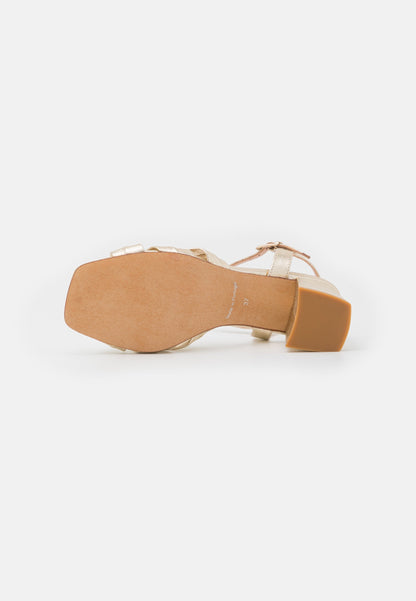 Anna Field Leather- Sandals - Gold